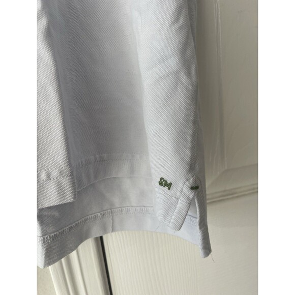 Sid Mashburn Polo Shirt Mens XL Short Sleeve Pima Cotton Blue-Gray Casual S76987 - Picture 2 of 7